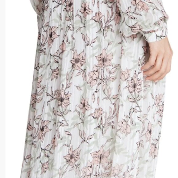 Calista Floral Long Sleeve Dress Size Medium NWT Rag & Bone - Picture 3 of 9
